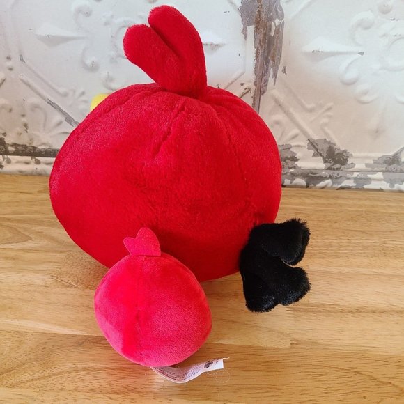 Angry Birds Plush Red lot of 2 - Picture 3 of 5